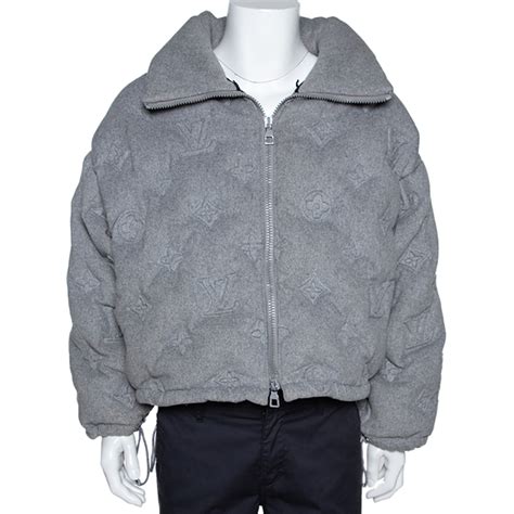 louis vuitton winter jacket mens|louis vuitton grey puffer jacket.